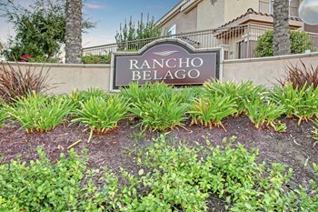 Rancho Belago Monument Sign
